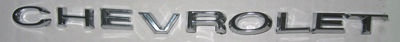 1964 Chevrolet El Camino HOOD EMBLEM LETTERS 