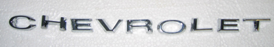 1965 Chevrolet El Camino HOOD EMBLEM LETTERS 