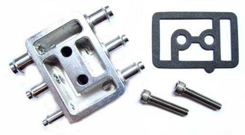 1985 Buick Skylark/GS/Regal/GN GRAND NATIONAL VACUUM BLOCK - MOUNTS ON THROTTLE BODY (UPGRADED ALUMINUM VACUUM BLOCK WITH GASKET & SCREWS) | EN12606S