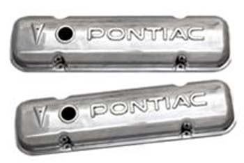 1969 Pontiac GTO/LeMans/Tempest PERFORMANCE VALVE COVERS (POLISHED ALUMINUM) - PR | EN12658F
