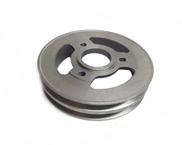 1966 Chevrolet Corvette CRANK SHAFT PULLEY (396-427 ALL) - 2 GROOVE DEEP GROOVE CAST IRON 
3863108 | EN12692C