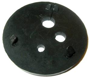 1969 Pontiac GTO/LeMans/Tempest GM 3 HOLE FIREWALL GROMMET WITH METAL CORE 2