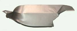 1972 Chevrolet Monte Carlo STARTER HEAT SHIELD STAINLESS LARGE 1ST DESIGN BRUSHED FINISH | EN3079Z