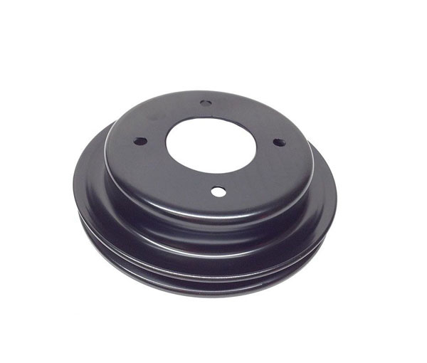 1970 Pontiac GTO/LeMans/Tempest CRANK PULLEY RAM AIR III OR IV WITHOUT POWER STEERING OR A/C (1 GROOVE) #9790947. IS APPROXIMATELY 7 1/4
