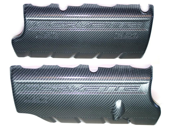 2007 Chevrolet Corvette LS7 FUEL RAIL COVERS - CARBON FIBER LOOK | EN80829O