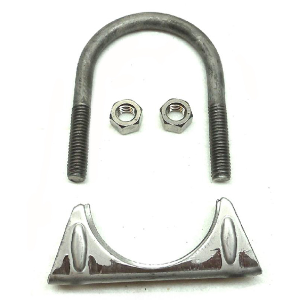 1973 Pontiac Grand Prix 69-UP MUFFLER CLAMP (STAINLESS) 2