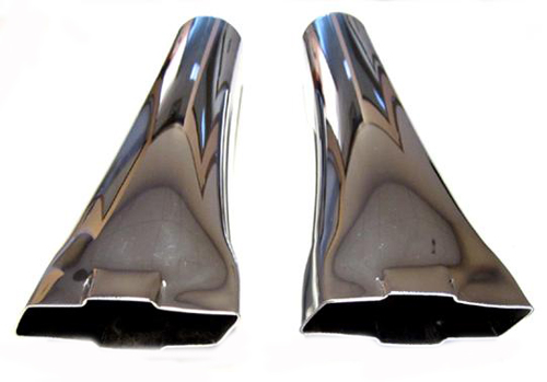 Chevrolet Chevelle/Malibu UNIVERSAL CHEVROLET BOWTIE EXHAUST TIPS (2-1/2