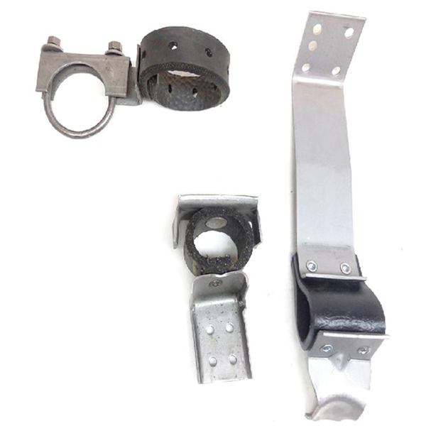 1967 Pontiac Firebird/TransAm EXHAUST HANGER SET FOR SINGLE EXHAUST - 3 PIECE KIT | EX21694F