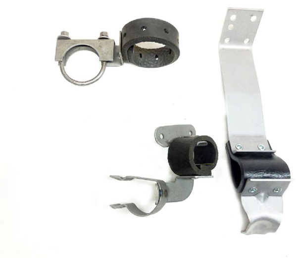 1974 Chevrolet Nova/Chevy II OEM EXHAUST HANGER SET FOR SINGLE EXHAUST - 3 PIECE KIT | EX21696Z