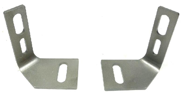 1971 Pontiac GTO/LeMans/Tempest TAIL PIPE HANGER BRACKET WITH TIPS, ATTACHES TO FRAME (USED IN CONJUNCTION WITH TAIL PIPE HANGER STRAPS) - PR | EX2359G