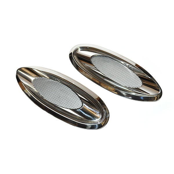 1960 Chevrolet Impala/Caprice/Bel Air EXHAUST PORTS (THESE ARE FOR WHERE THE EXHAUST EXITS THROUGH BODY BEHIND REAR WHEEL) - PR | EX5882P