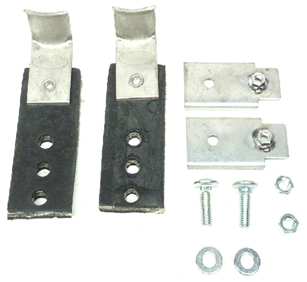 1970 Pontiac GTO/LeMans/Tempest TAIL PIPE HANGER STRAPS WITH TIPS (USED IN CONJUNCTION WITH TAIL