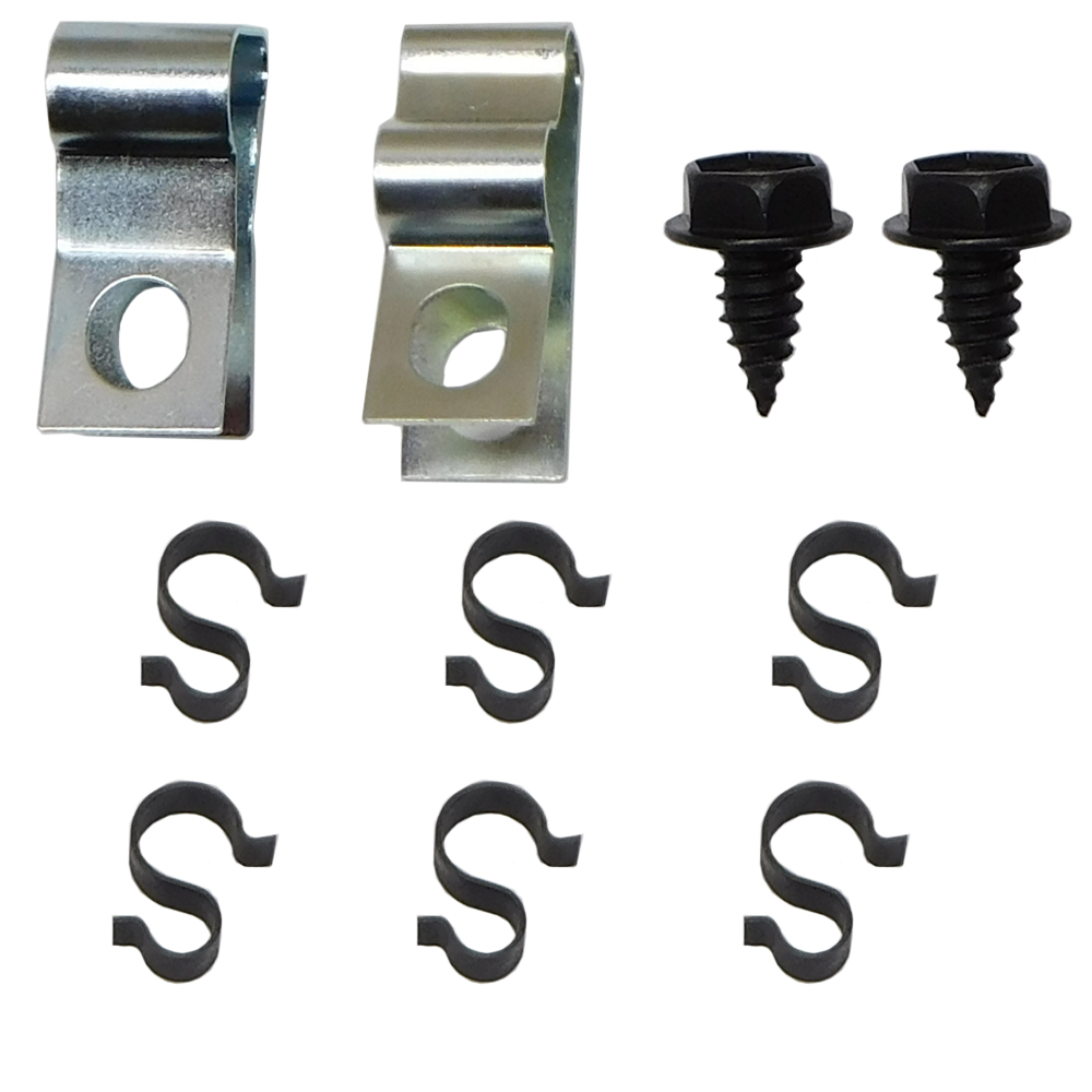 1970 Buick Skylark/GS/Regal/GN FUEL LINE CLIP KIT WITH 3/8