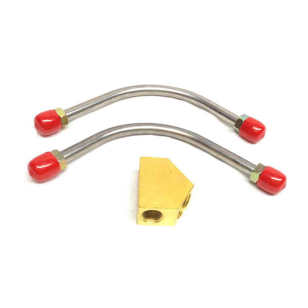 1960 Pontiac Full Size UNIVERSAL HOLLEY DUAL FEED LINES | FT2708Z