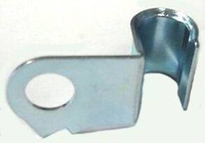 1975 Buick Skylark/GS/Regal/GN FUEL PUMP TO CARB LINE CLIP - FITS 430 AND 455 INCLUDING STAGE 1. CLIP MOUNTS TO THE WATER PUMP TO HOLD THE FUEL LINE IN PLACE. | FT5618S