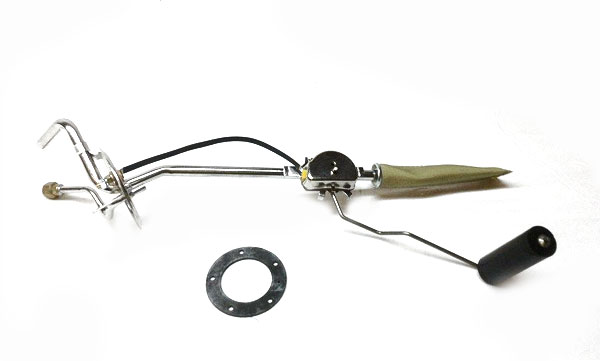 1963 Pontiac Full Size GRAND PRIX SENDING UNIT (2 OUTLETS) W/ FUEL RETURN LINE, SEAL O-RING, STRAINER, & BLACK FLOAT - AGP40-59120 | FT5912PB