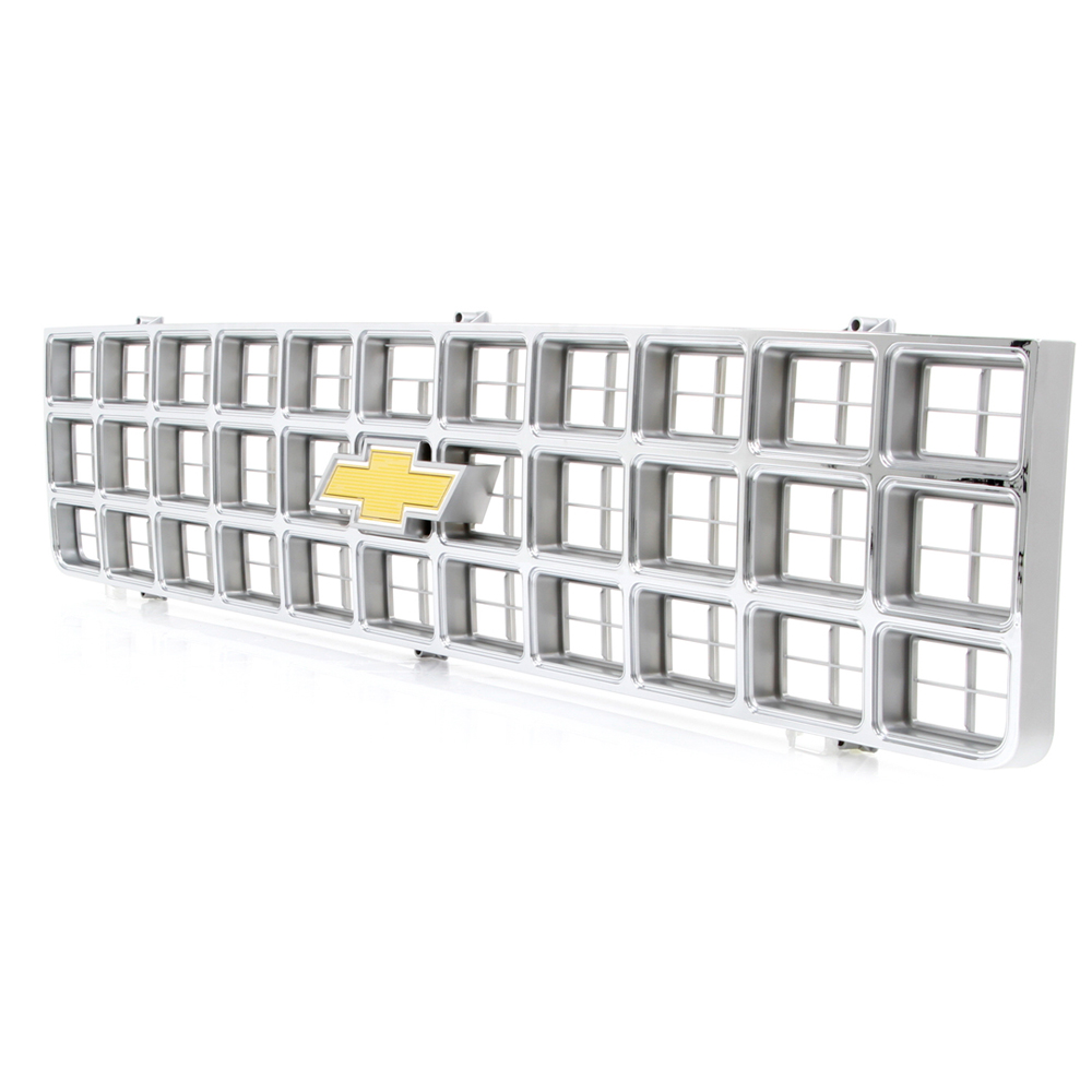 1980 GM Truck FRONT GRILLE OE STYLE W/ FOIL BOWTIE EMBLEM - CHROME NEW | GH10022K