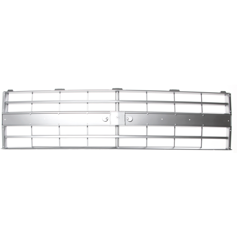 1986 GM Truck FRONT GRILLE OE STYLE W/ EMBLEM MOUNT - ARGENT GRAY DUAL HEADLIGHT | GH10029K