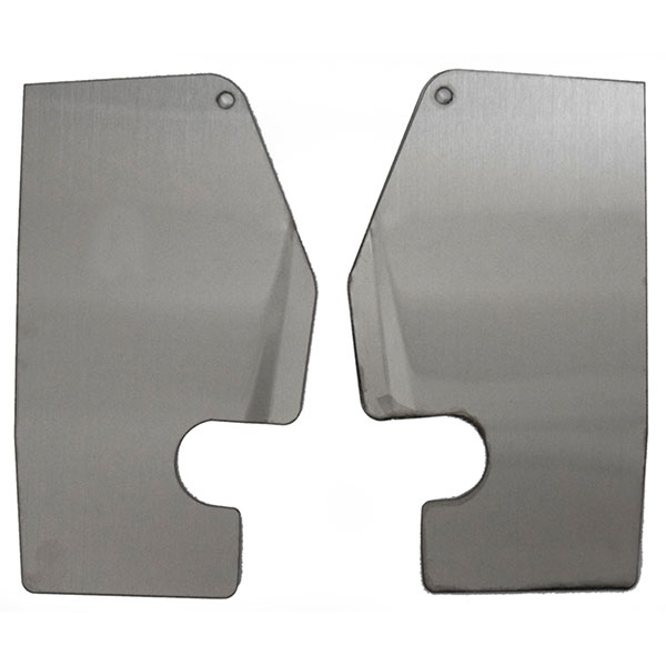 1986 Chevrolet Monte Carlo HEADLIGHT OPENING FILLER (STAINLESS) - PAIR | GH1003M