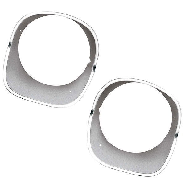 1976 Chevrolet Camaro NEW HEADLAMP BEZEL (BRUSHED RS) - PAIR | GH12481R