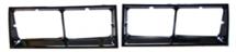 1983 Oldsmobile Cutlass/442/F85 HURST OLDS HEADLAMP BEZELS (BLACK) - PAIR | GH12791T