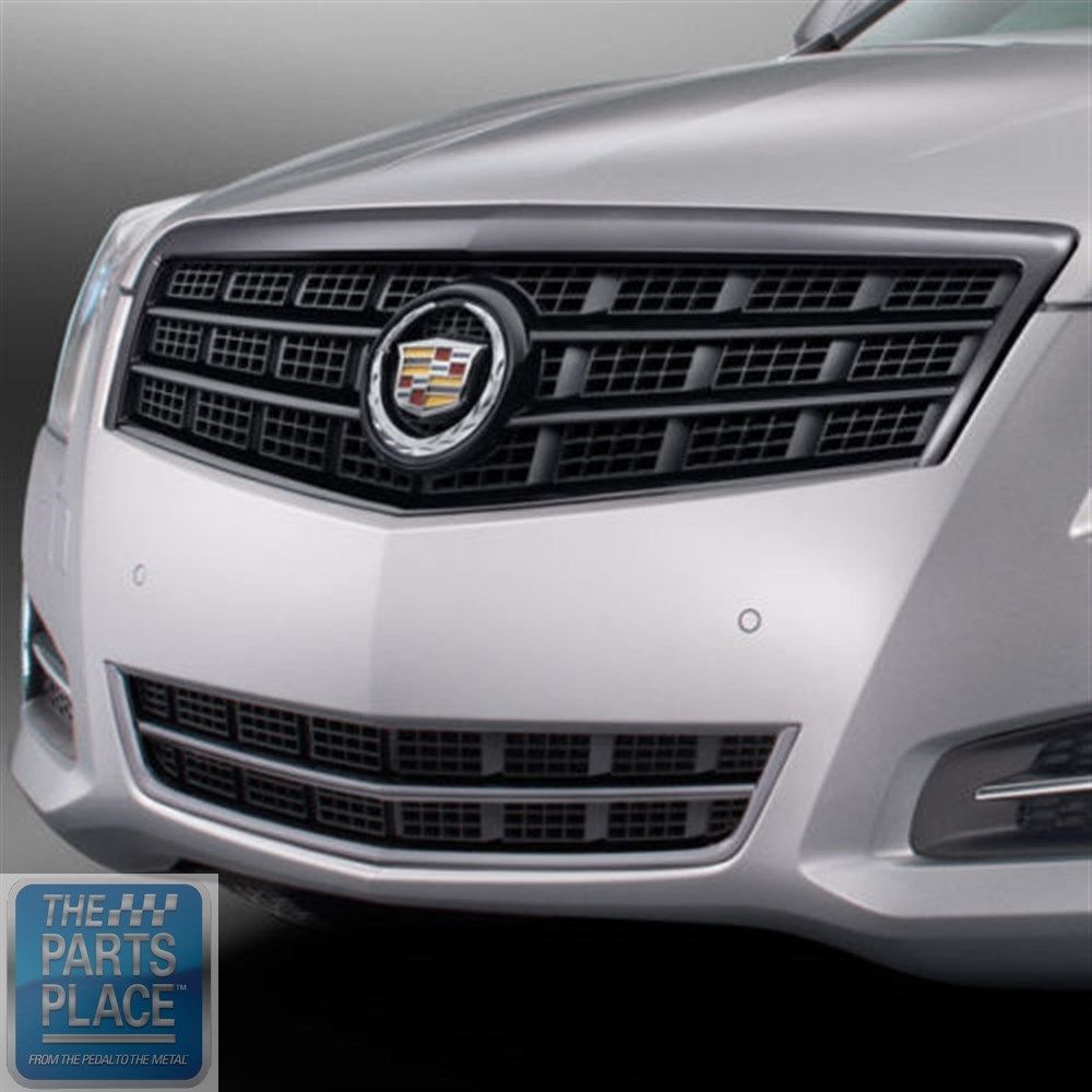 2015 Cadillac Cars CADILLAC ATS BLACK CHROME GRILLE (UPPER/LOWER) GM#22943164 | GH2001D