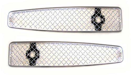1967 Pontiac GTO/LeMans/Tempest GRILLES MESH PAIR NEW- THESE ARE NEW REPRODUCTIONS BY THE PARTS PLACE. THEY ARE ALUMINUM MESH GRILLES SOLD IN PAIRS | GH2449G