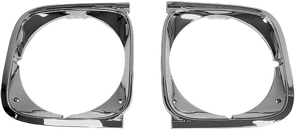 1972 Chevrolet Chevelle/Malibu HEADLAMP BEZELS - PR | GH2775V