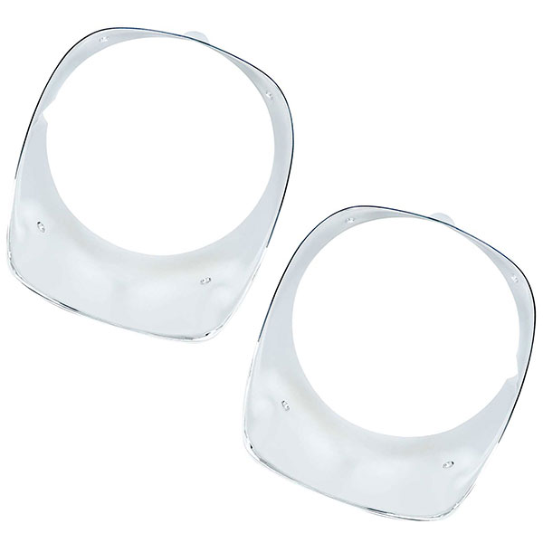 1978 Chevrolet Camaro HEADLAMP BEZEL STANDARD CHROME - PAIR | GH3218R