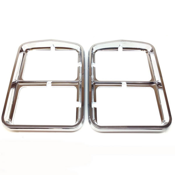 1977 Chevrolet El Camino NEW OEM CHROME HEADLAMP BEZELS - PAIR - GM #'S 356463 / 356464 | GH9400Z