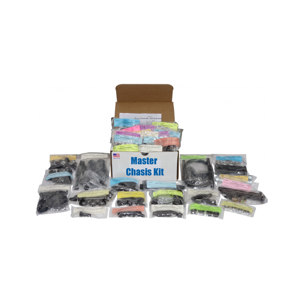1967 Pontiac GTO/LeMans/Tempest MASTER CHASSIS FASTENER KIT V8 WITH DRUM BRAKES 322 PIECES | HB10058G