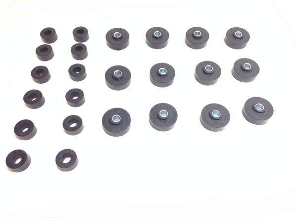 1962 Chevrolet Impala/Caprice/Bel Air BODY MOUNT BUSHING KIT - CONV. | HB10196P