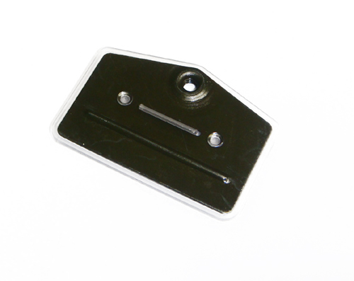 1966 Oldsmobile Cutlass/442/F85 DOOR MOLDING END CLIP - METAL CLIP WITH PLASTIC BACKING THAT ATTACHES 2