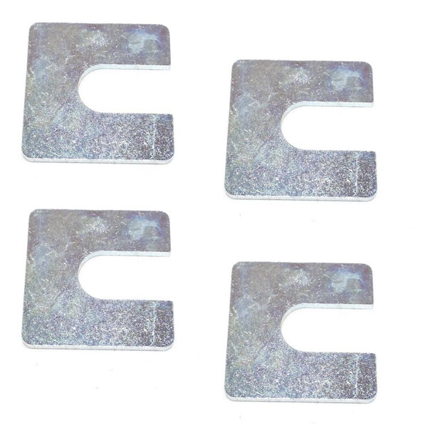 1978 Pontiac GTO/LeMans/Tempest CORE SUPPORT BUSHING SPACER SHIM 1/8'' THICK RECTANGULAR W/ SLOT (USED TO SHIFT UP CORE SUPPORT TO IMPROVE BODY LINES) - SET OF 4 | HB1111Z