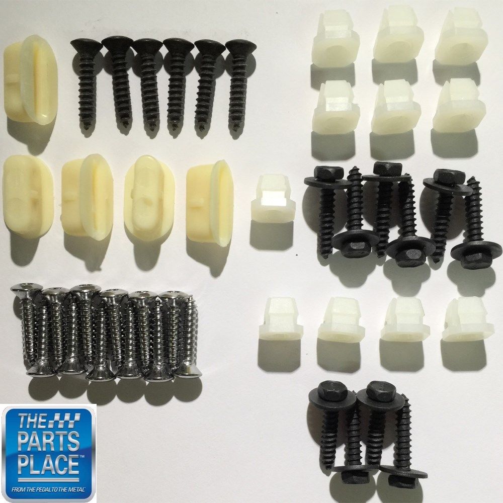 1981 Chevrolet El Camino GRILLE HARDWARE INSTALL KIT (56 PIECES IN KIT) | HB21666E