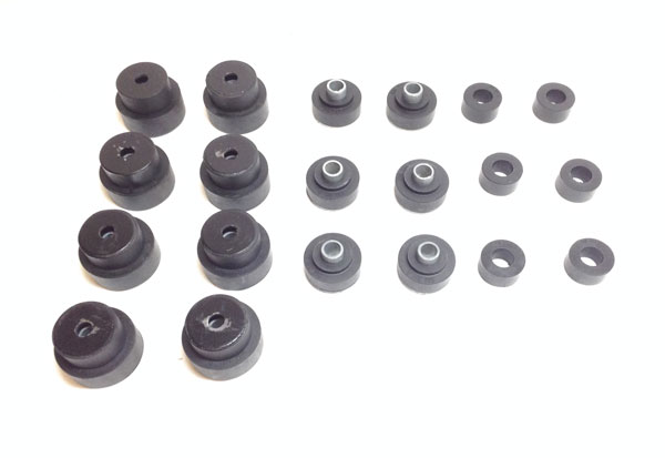 1966 Chevrolet Impala/Caprice/Bel Air BODY MOUNT BUSHING KIT (HARDTOP & CONVERTIBLE) | HB2850P