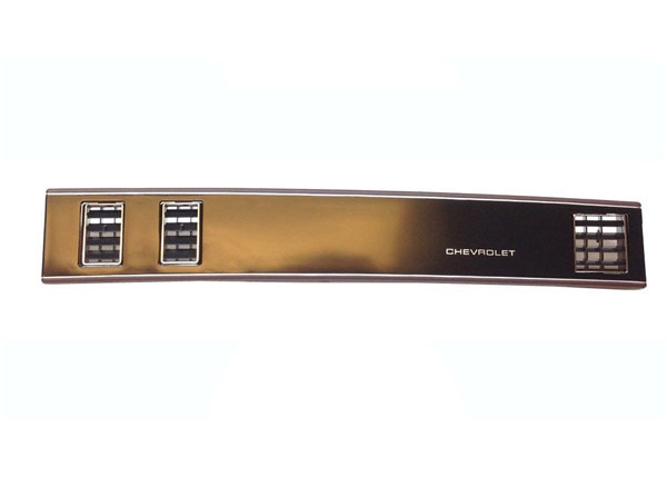 1986 Chevrolet Monte Carlo NEW PASSENGER DASH BEZEL WITH A/C - DARK CLARET | IN0005C