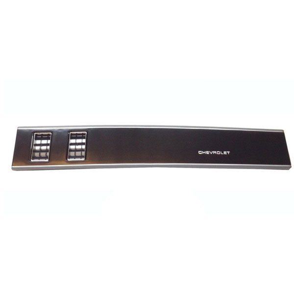1986 Chevrolet Monte Carlo NEW PASSENGER DASH BEZEL WITHOUT A/C - DARK GRAY | IN0009C