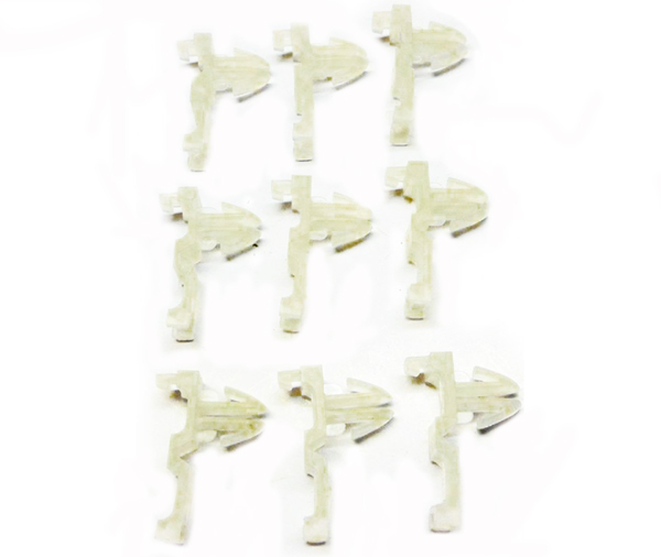 1980 Pontiac GTO/LeMans/Tempest DOME LIGHT WIRING HARNESS CLIP SET (9 PIECES) | IN0064Z