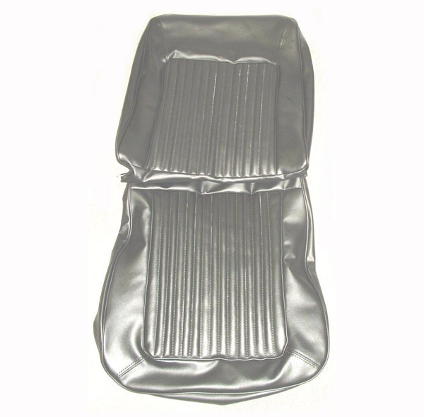 1967 Mopar Dodge/Chrysler/Plymouth BARRACUDA FRONT BUCKETS & CONVT REAR SEAT COVERS (PEARL WHITE) - PUI | IN1036J