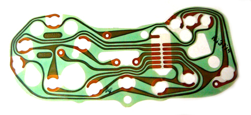 1973 Pontiac Firebird/TransAm DASH RALLY GAUGE CLUSTER PRINTED CIRCUIT BOARD WITH WARNING LIGHTS GM 8910335 | 8910335
