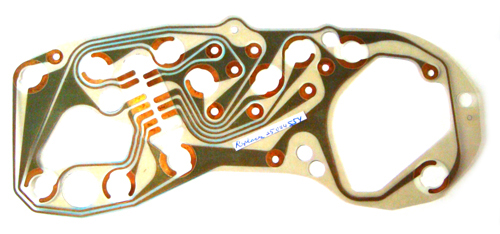 1981 Pontiac Firebird/TransAm DASH RALLY GAUGE CLUSTER PRINTED CIRCUIT BOARD WITH GAUGES GM 25044554 | 25044554