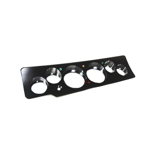 1972 Chevrolet Monte Carlo SS DASH INSERT (BILLET ALUMINUM) BLACK SEMI-GLOSS POWDER COAT | IN10514C