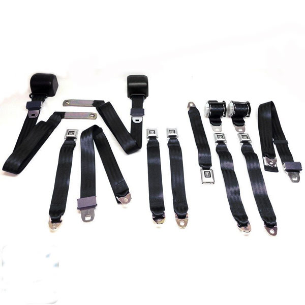 1985 Pontiac Grand Prix 69-UP FACTORY SEAT BELT SET FRONT AND REAR - FRONT BUCKET SEATS (GRAND PRIX) | IN10810Z