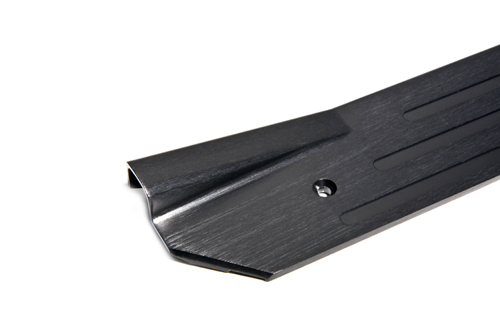 1969 Pontiac Firebird/TransAm DOOR SILL PLATES (BILLET ALUMINUM) BLACK ANODIZED - PR | IN10945F