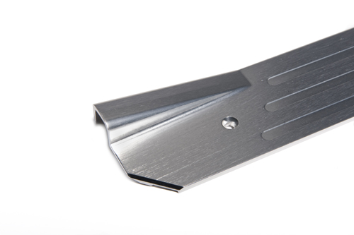 1971 Pontiac Firebird/TransAm DOOR SILL PLATES (BILLET ALUMINUM) BRUSHED - CLEAR ANODIZED - PR | IN10948F