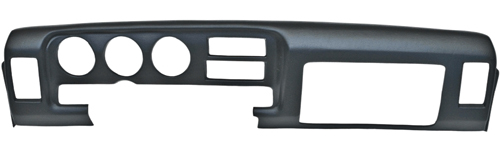 1969 Pontiac GTO/LeMans/Tempest DASH OVERLAY WITH SIDE VENTS A/C (1310) | IN10968G