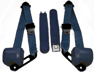 1985 Chevrolet El Camino FACTORY BUCKET SEAT BELT SET (BLUE) | IN10999E