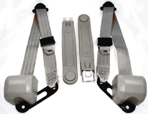1978 Chevrolet El Camino FACTORY BUCKET SEAT BELT SET (GRAY) | IN11001E