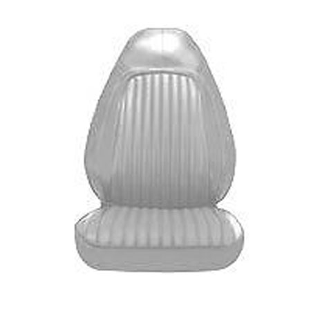 1972 Mopar Dodge/Chrysler/Plymouth BARRACUDA / CUDA FRONT BUCKET SEAT COVERS & HARDTOP REAR (BRIGHT BLUE) - PUI | IN1199J